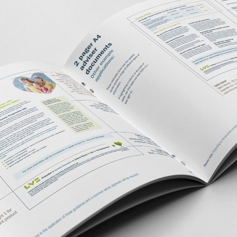 New brand guidelines for literature design from Moreish marketing agency