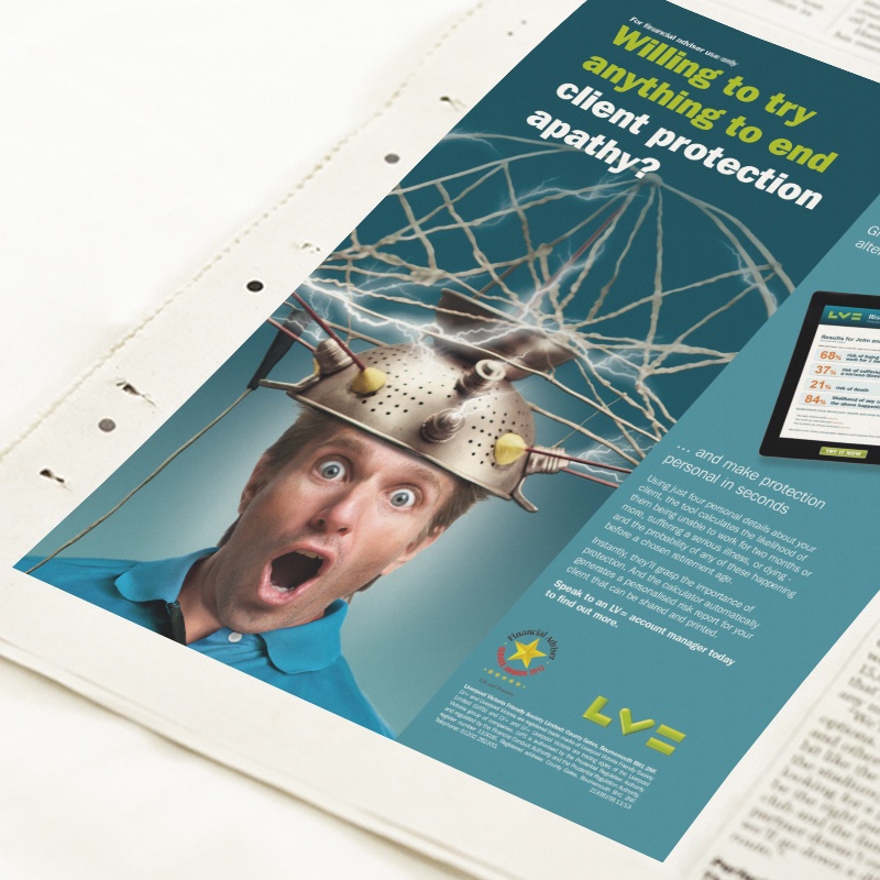 Integrated campaign for LV= from Moreish Makreting agency for financial services