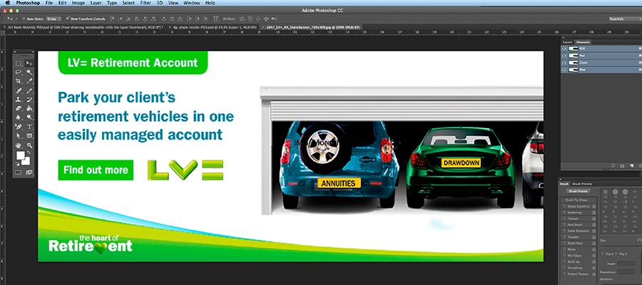 Multi-channel design, build and delivery of marketing campaigns