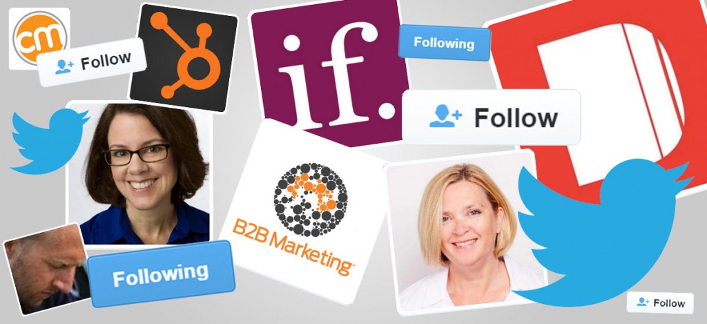 top b2b marketing influencers on Twitter