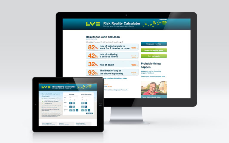 Interactive engagement tool for financial services