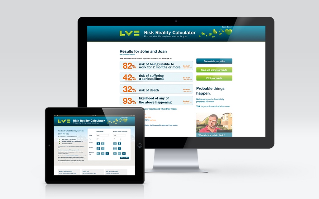 Interactive engagement tool for financial services