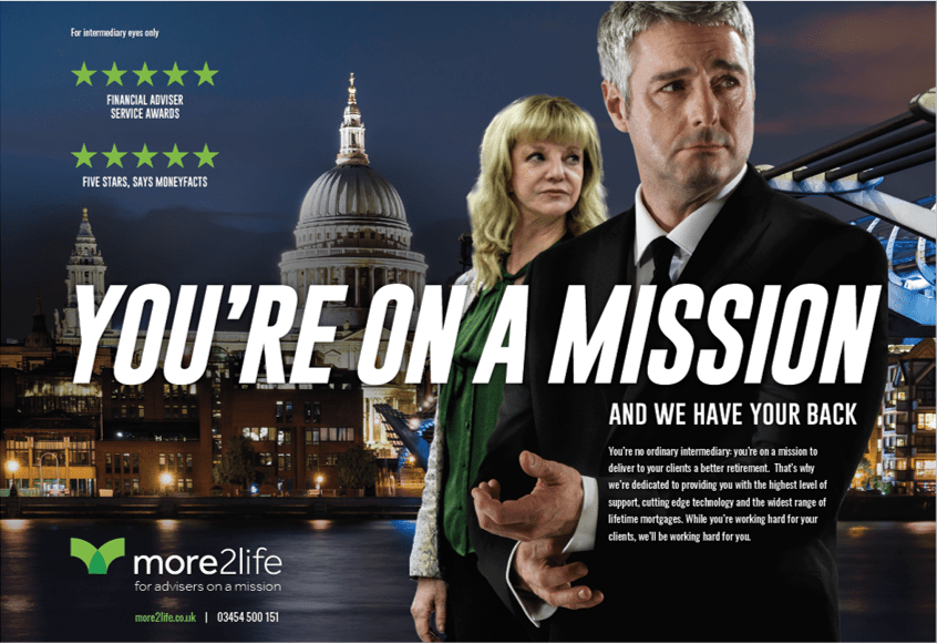 Award winning financial services marketing campaign