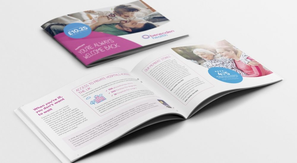 Benenden Health brochure example