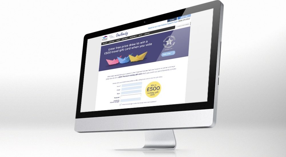 Prize draw - marketing campaign to win votes