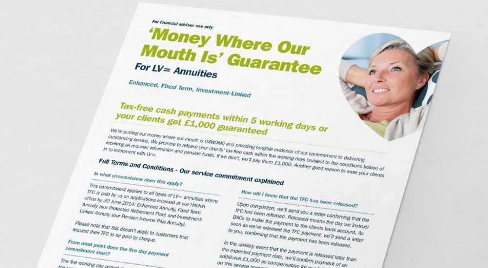 Direct Mail campaigns for intermediaries